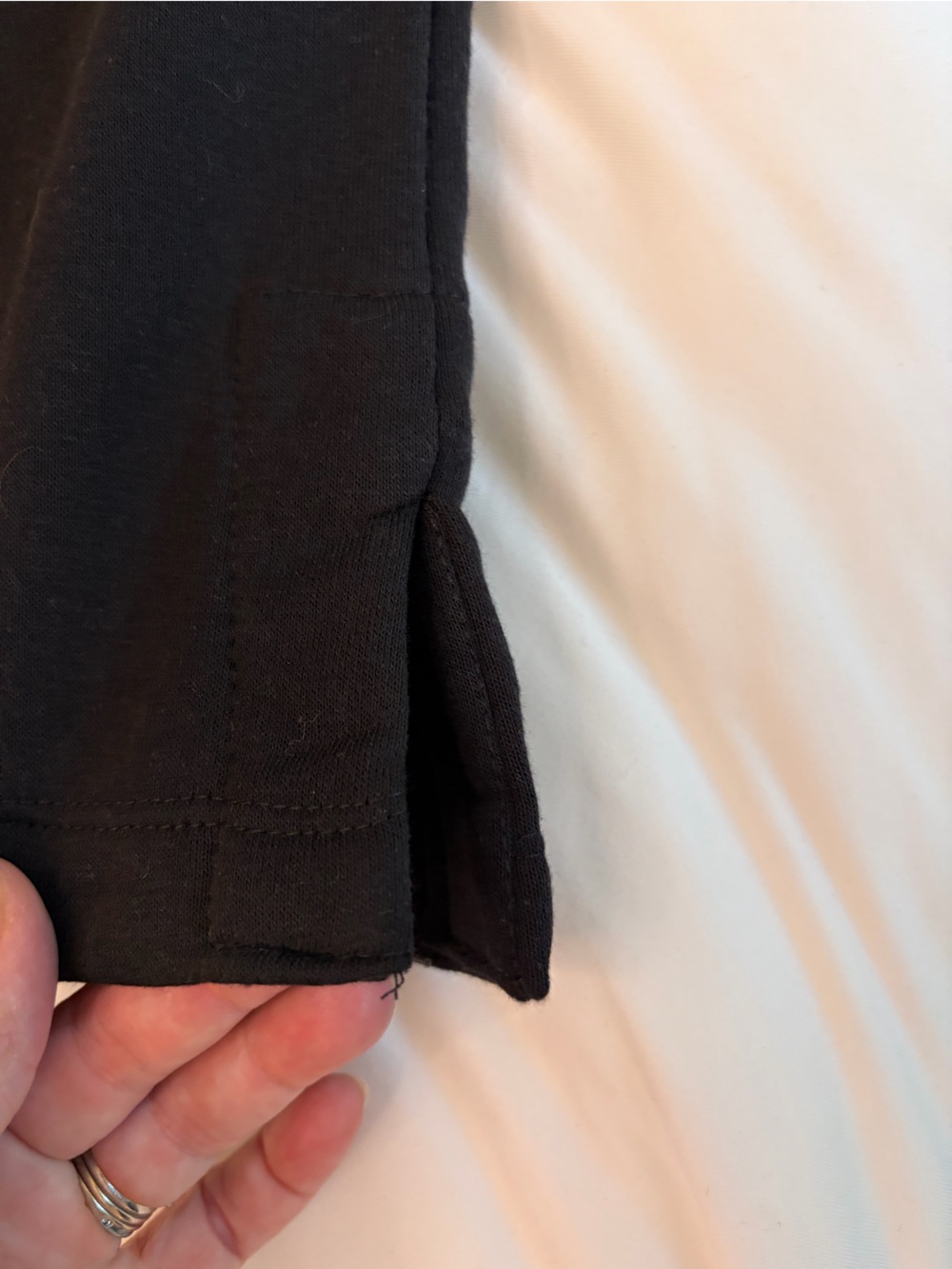 NWT Gottex Studio Collection Black Wide Leg Pull On Pants Size Small MSRP $94 - Picture 7 of 8